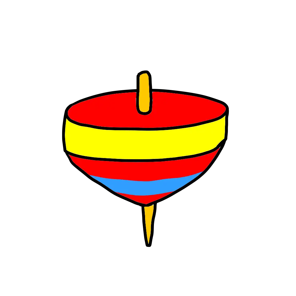 コマのイラスト