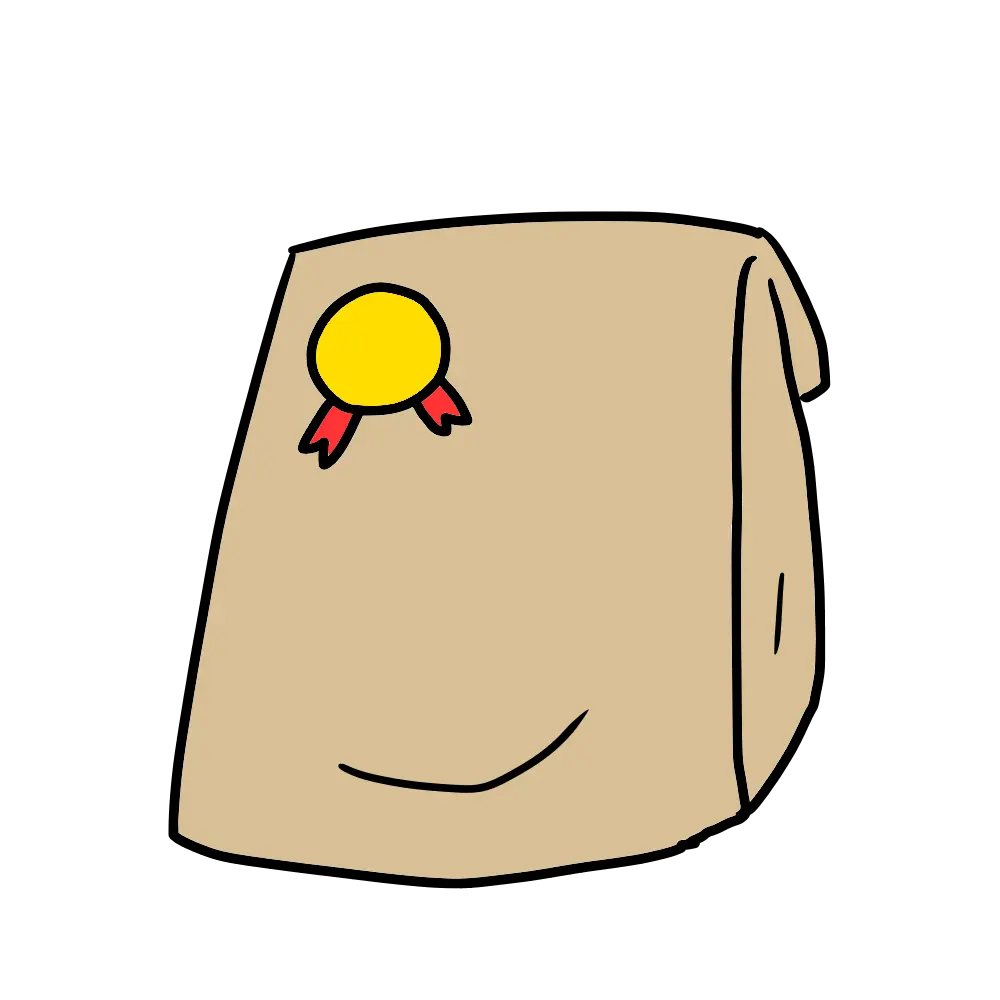 紙袋のプレゼントのイラスト
